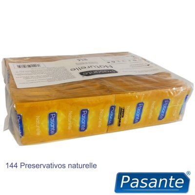 Pasante Naturelle Natural Tapered Condoms 144pk - image 1