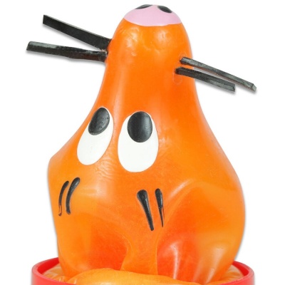 Condomerie Hand-Painted Novelty Condom Fox - image 3
