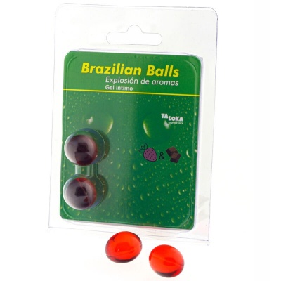 Taloka Brazilian Balls 2-Pack - Strawberry & Chocolate