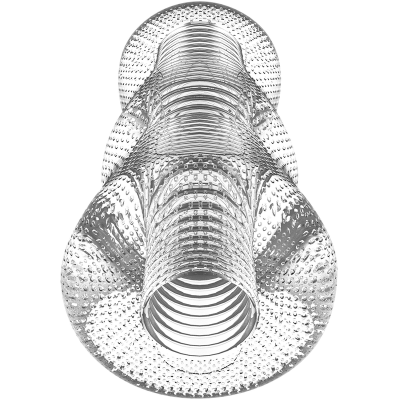 Jamyjob Extreme Tensek 1 Masturbator, Clear - image 1
