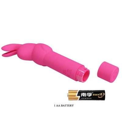 Pretty Love Gerardo Fuchsia Rabbit Silicone Vibrator - image 4