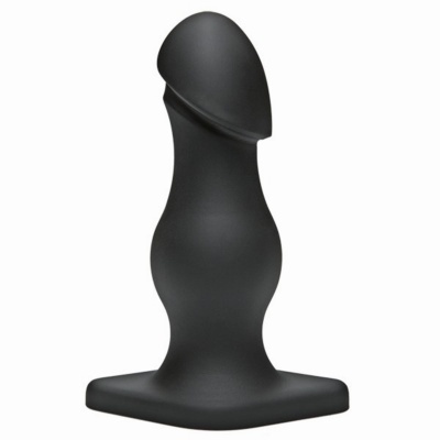 Foto van Doc Johnson - TitanMen The Rumpy Buttplug - Zwart
