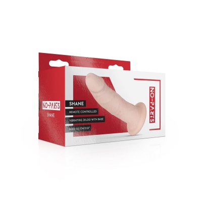 Foto van No-Parts - Shane Vibrerende dildo met afstandsbediening - 13 cm