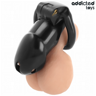 Addicted Toys Locked Mindnight Cell Penis Cage Size L - image 3