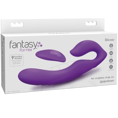 Fantasy for Her Double Penetration Vibrator Violet - image 4