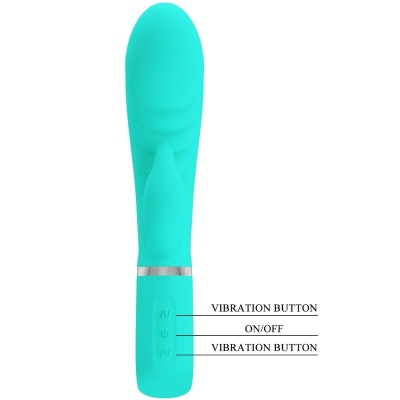 Pretty Love Prescott Multifunction G-Spot Vibrator Aqua Green - image 6