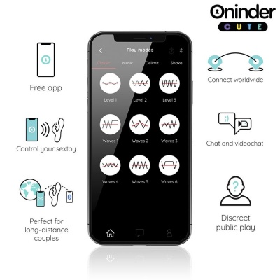 Oninder Cute Love Bunny Tapping Rabbit Vibrator - image 4