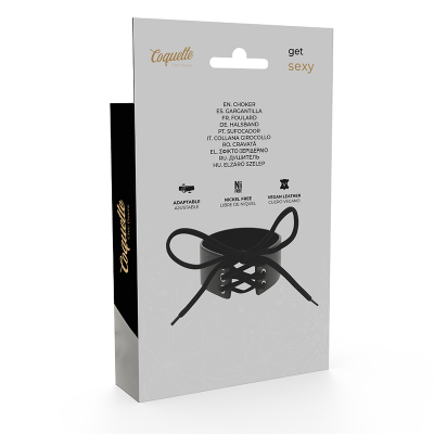 Coquette Chic Desire Vegan Leather Choker - image 7