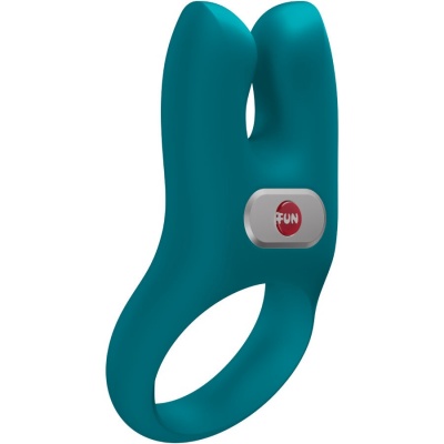Fun Factory NŌS Vibrating Cock Ring Bottle Green