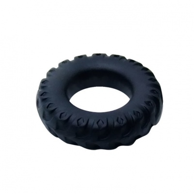 Baile Titan Cockring Black Green 2cm - image 3