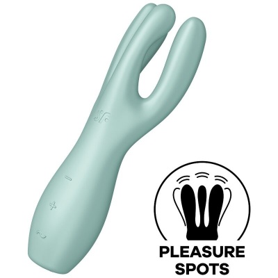 Satisfyer Threesome 3 Vibrator Mint - image 2