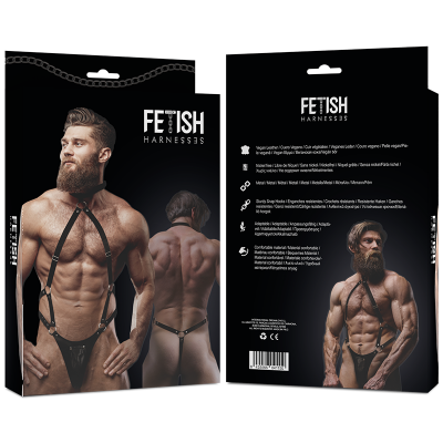 Fetish Submissive Jock Harness Eco-Leather - image 2