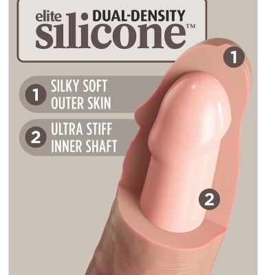King Cock Elite Silicone Dildo 17.8 CM - image 3