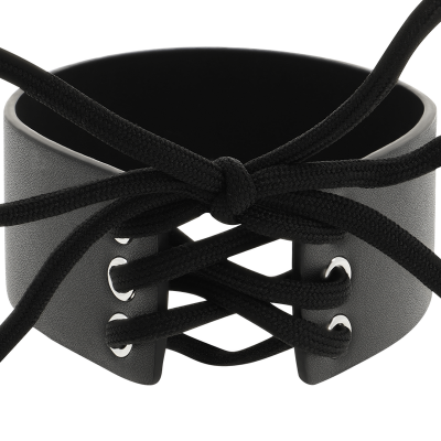 Coquette Chic Desire Vegan Leather Choker - image 3