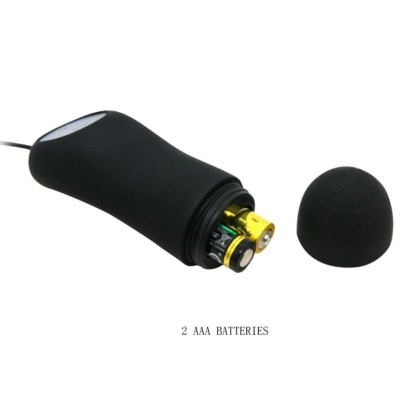 Silicone Anal Plug 12 Vibration Modes Black - image 6