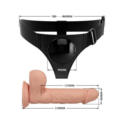 Pretty Love Jerry Harness Briefs with Dildo 21.8CM - image 6