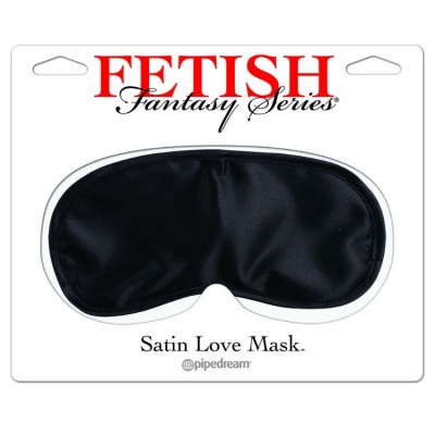 Fetish Fantasy Satin Love Mask Black - image 2
