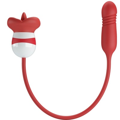 Pretty Love Ashlynn Red Mouth Vibrator