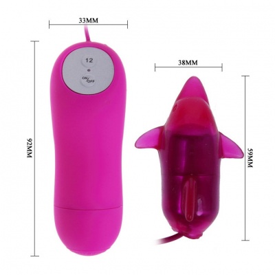 Baile - Cute Secret Dolphin Vibrator 12V - image 5