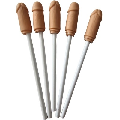 Diablo Picante 5 Pencils with Natural Penis Tip