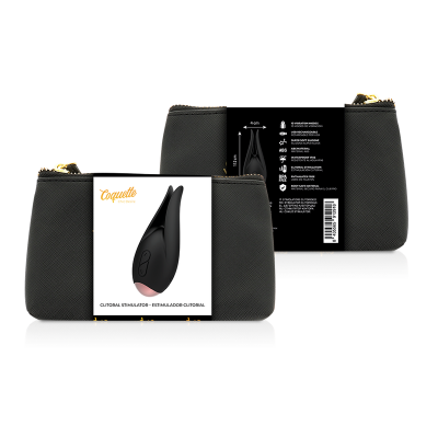 Coquette Chic Desire Clitoral Stimulator Black Gold Flower - image 2
