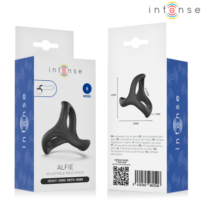 Intense Alfie Adjustable Triple Penis Ring Model 6 - image 5