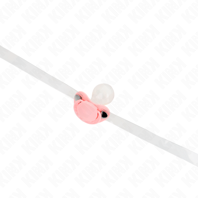 Kink Pink Pacifier Gag, 5.5cm, Adjustable 43-60cm - image 2
