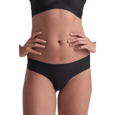 Bye Bra Invisible Thong 2 Pack Beige & Black M - image 3