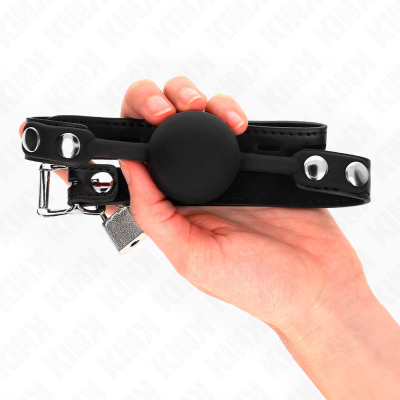 Kink Silicone Ball 4cm Gag Model 1 Lock - image 3