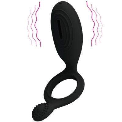 Pretty Love Ethel Vibrating Ring with Stimulator