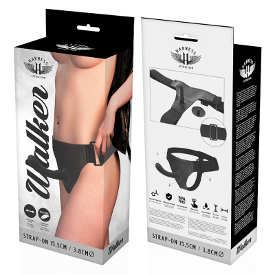 Harness Attraction Walker G-Spot Black 15.5 CM - image 6