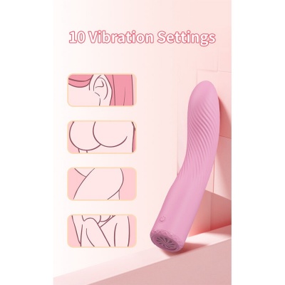 Pretty Love - Kisell G-Spot Pink Vibrator - image 11