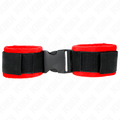 Kink Nylon Hook & Loop Restraints Black M1 25-35CM - image 2