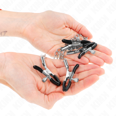 KINK - 4 Nipple And Clit Clamps Adjustable Silver - image 3