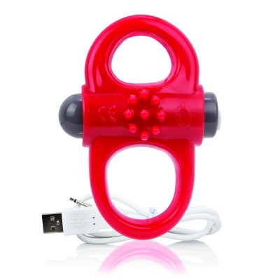 Foto van The Screaming O - Charged Yoga Vibe Ring Red