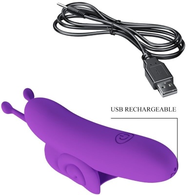 Pretty Love Snail Purple Finger Stimulator - image 7