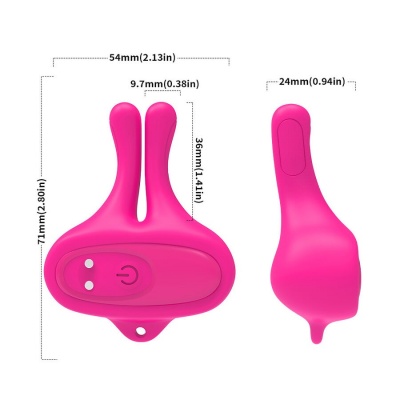 Armony Rabbit Nipple Clamps Pink - image 7