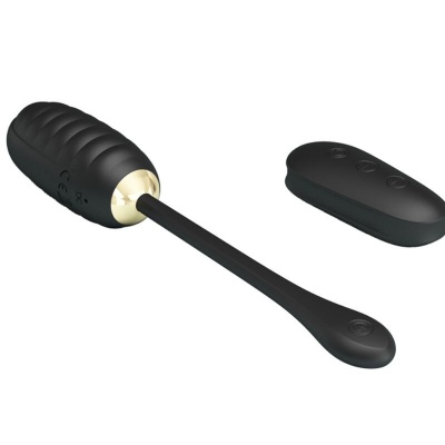 Pretty Love Doreen Black Vibrating Egg Wireless Remote Control - image 5