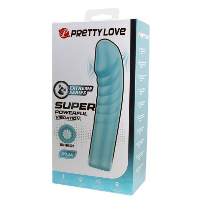 Pretty Love - Rylan G-Spot Blue Vibrator - image 12
