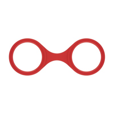 Foto van EasyToys - Flexibele siliconen handboeien - Rood