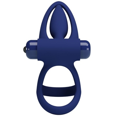 Pretty Love Mat Double Ring with Vibration Stimulator - image 4