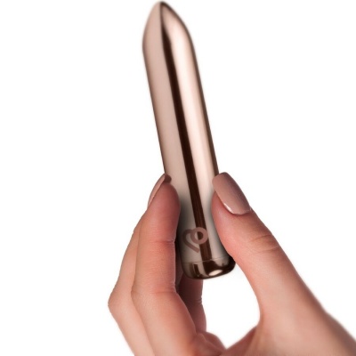 Rocks-Off Rechargeable Vibrating Bullet Golden Rose - image 4