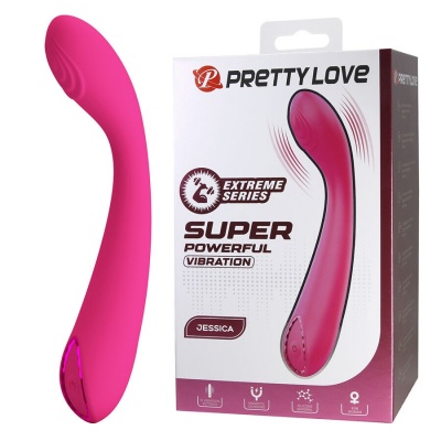 Pretty Love - Jessica High Power Pink Vibrator - image 2
