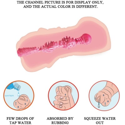 Crazy Bull - Water Skin Vagina Masturbator With Vibrating Bullets - image 6