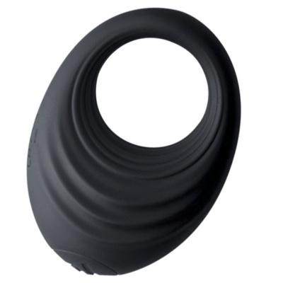 Rocks-Off Spire Black Vibrating Penis Ring