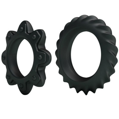 Baile Flowering Silicone Ring Set 2pcs