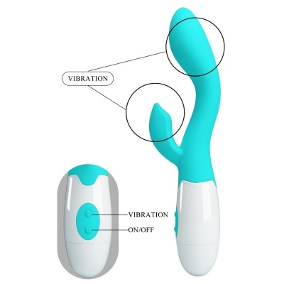 Pretty Love Brighty G-Spot Vibrator Aqua Green - image 8
