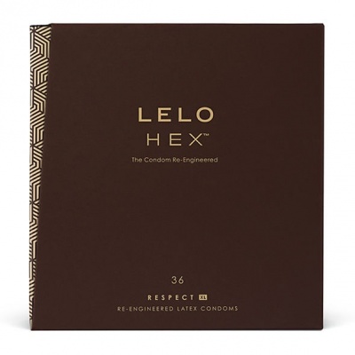 Lelo Hex Respect XL Condoms 36 Pack - image 1