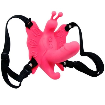 Baile Ultra Passionate Vibrating Butterfly Harness