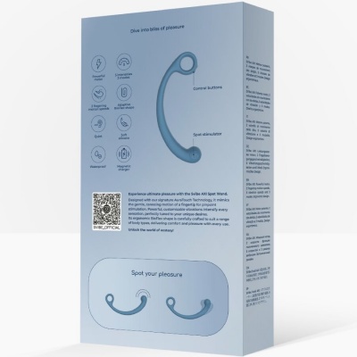 Snail Vibe Axi Vibrating Massage Wand Blue - image 7